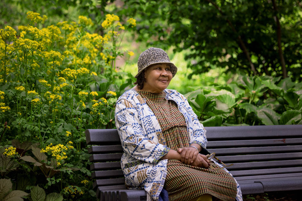Renowned Antigua-born author Jamaica Kincaid received the 2024 St. ˻ֱ Literary Award on Thursday, April 25. In her works, Kincaid explores themes of colonialism, gender and sexuality, racism, class, and familial relationships.